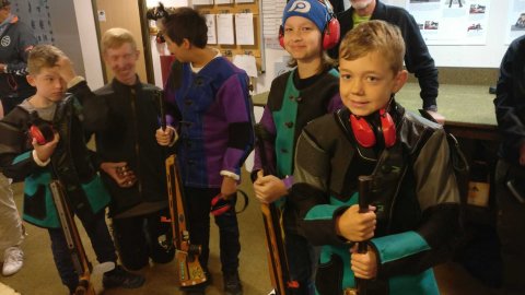 Haderslev-holdet i fuld pkldning.