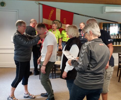 Ib-Detlev Hulgard fr overrakt sin slvmedalje